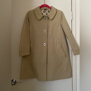 Coach trench coat - elegant perfect for work - size 6